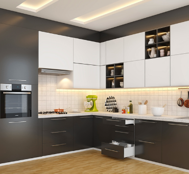 L-shaped Kitchen Design